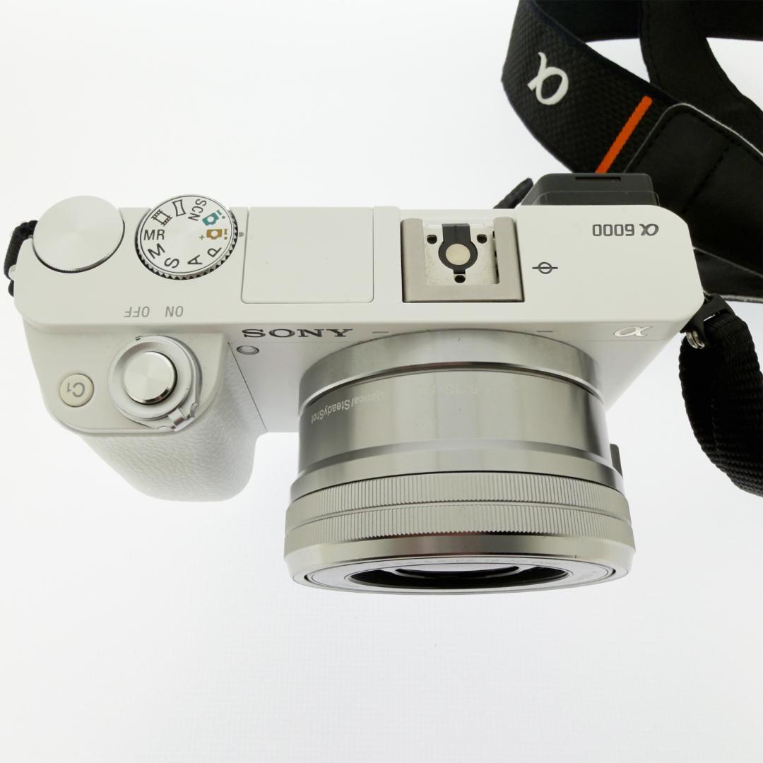 [美品] 極少ショット SONYα6000 ILCE-6000Y ダブルズーム