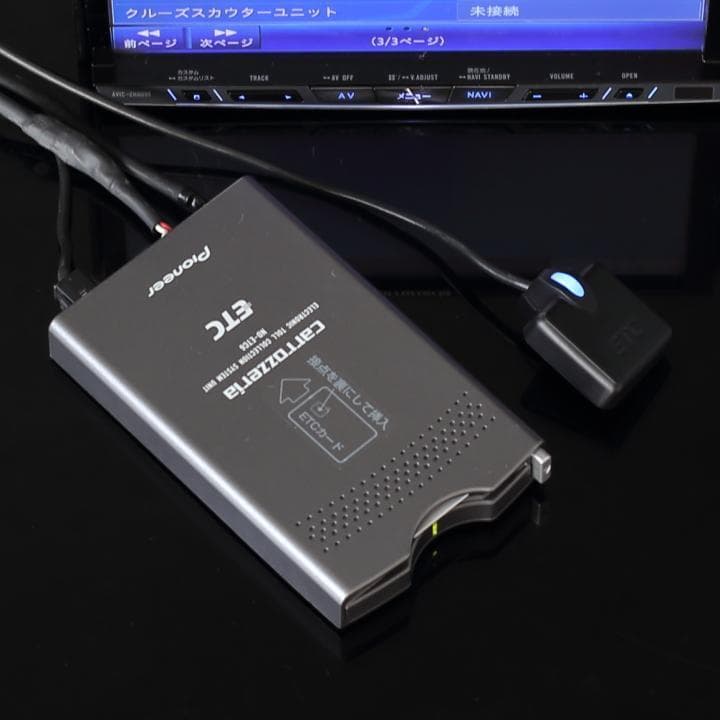 カロッツェリアND-ETC6ナビ連動アンテナ分離ETCユニット楽ナビサイバーナビ