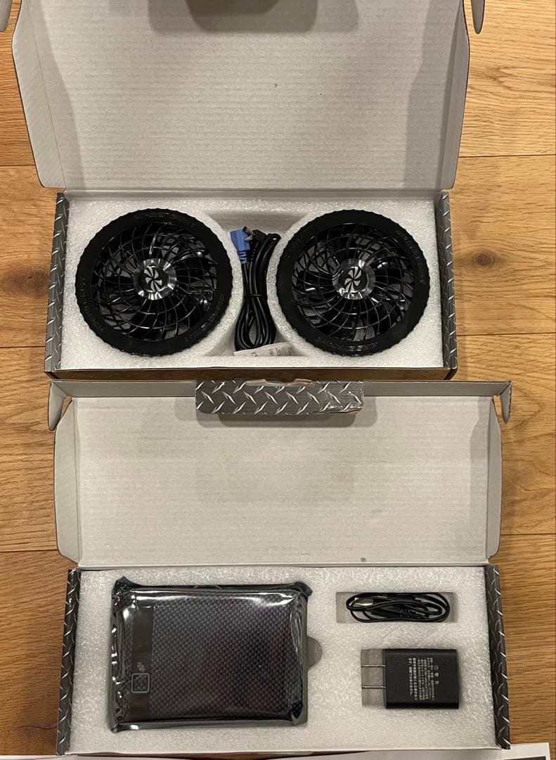 空調服　バッテリー