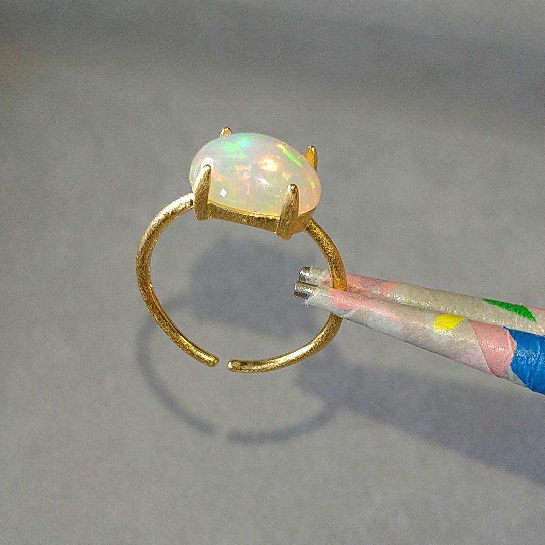 *カイラニページ*エチオピア産　　　オパール•リング