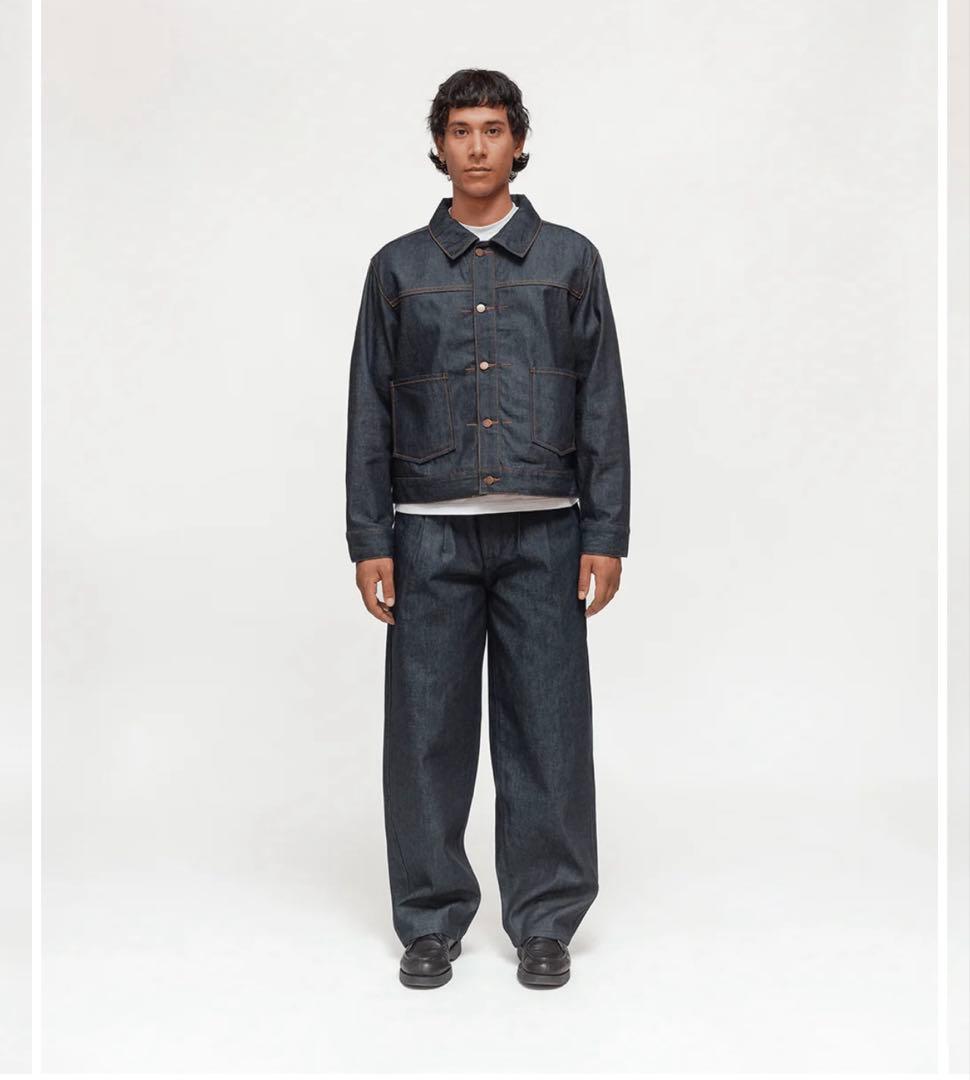 トップス MUTIMER RAW DENIM JACKET