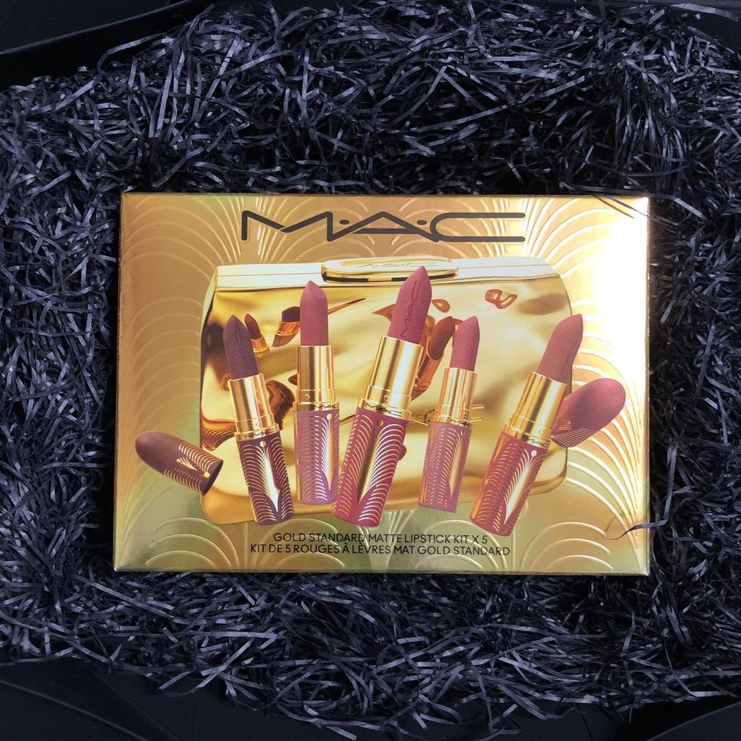 限定 MAC ゴールド スタンダード マット リップスティック キット × 5
