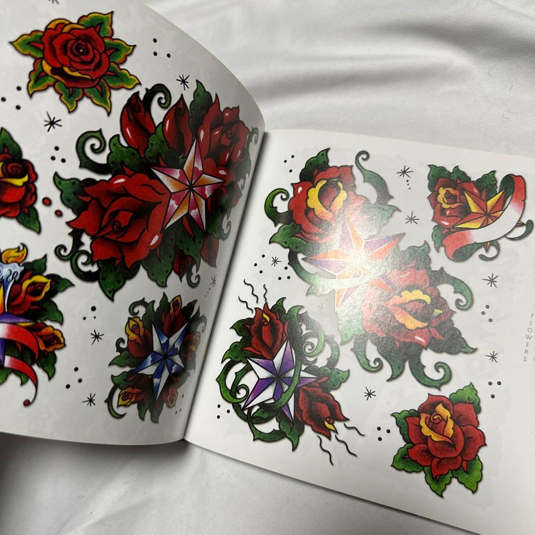 洋書　参考書　Tattoo Johnny:3000 Tattoo Designs