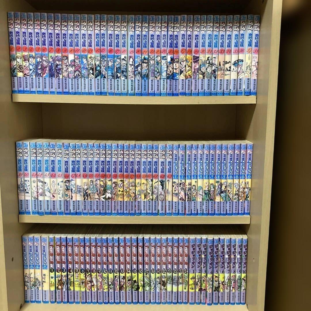 送料無料❗️ジョジョの奇妙な冒険114冊セット＋岸辺露伴は動かない 荒木飛呂彦