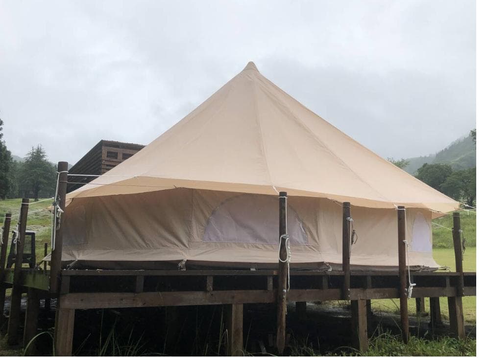 ベルテント用天幕、タープ 劣化を防ぐ交換用天幕 カビ、紫外線対策 3~6m対応