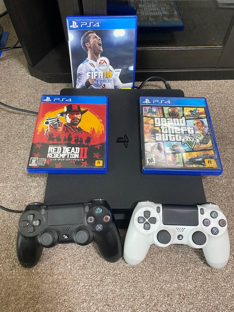 PS4 500GB ソフト&コントローラ付き