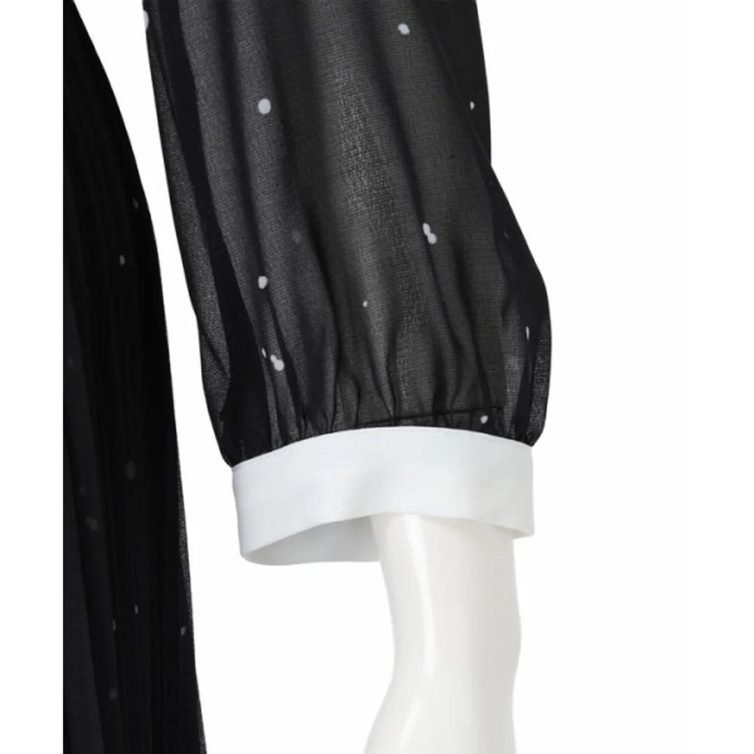 ジャスグリッティー スノードットプリントワンピース