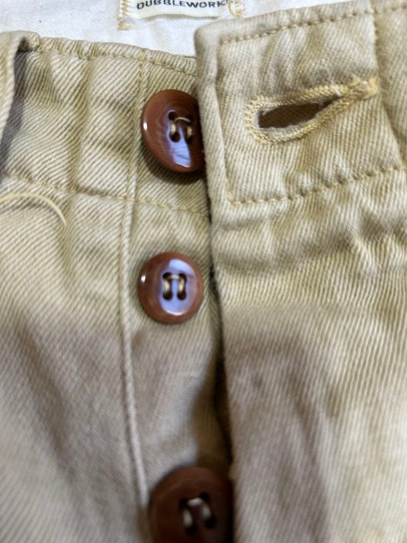 ウェアハウスDUBBLEWORKS ベージュ チノパン W33