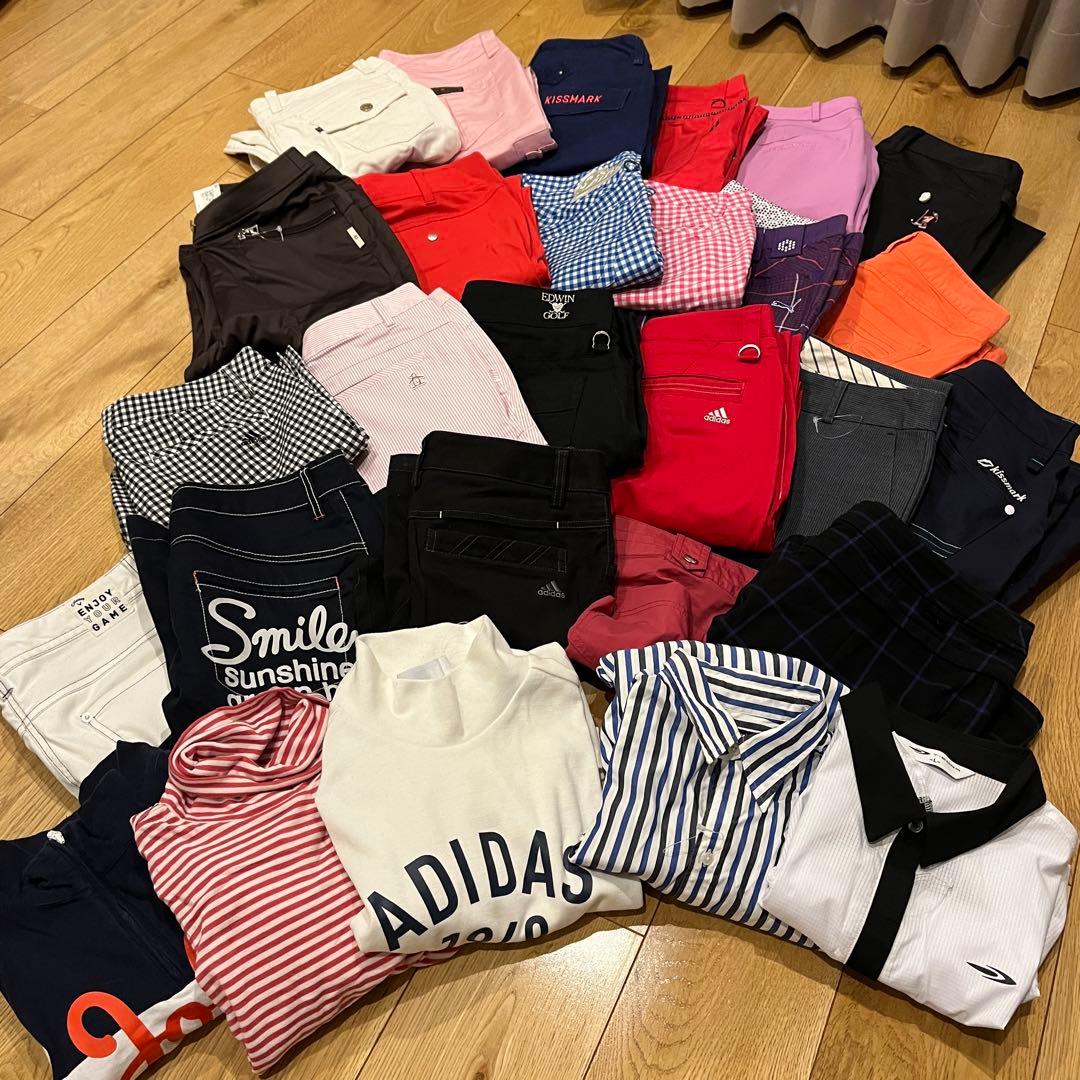 L　XL　ゴルフウェア　春夏秋冬　パンツ　まとめ売り　ラルフローレン　アディダス