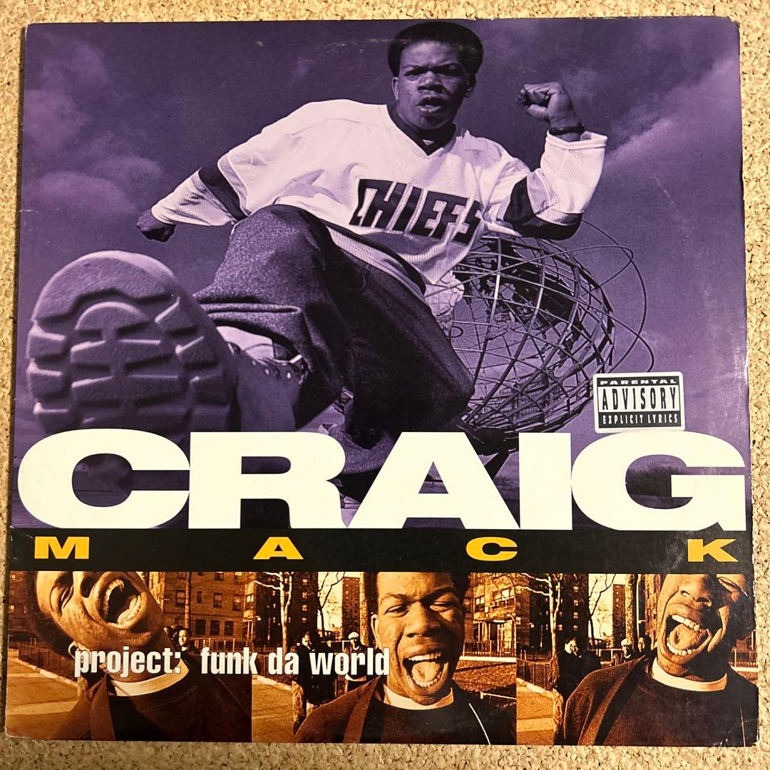 洋楽 CRAIG MACK project' funk da world LP