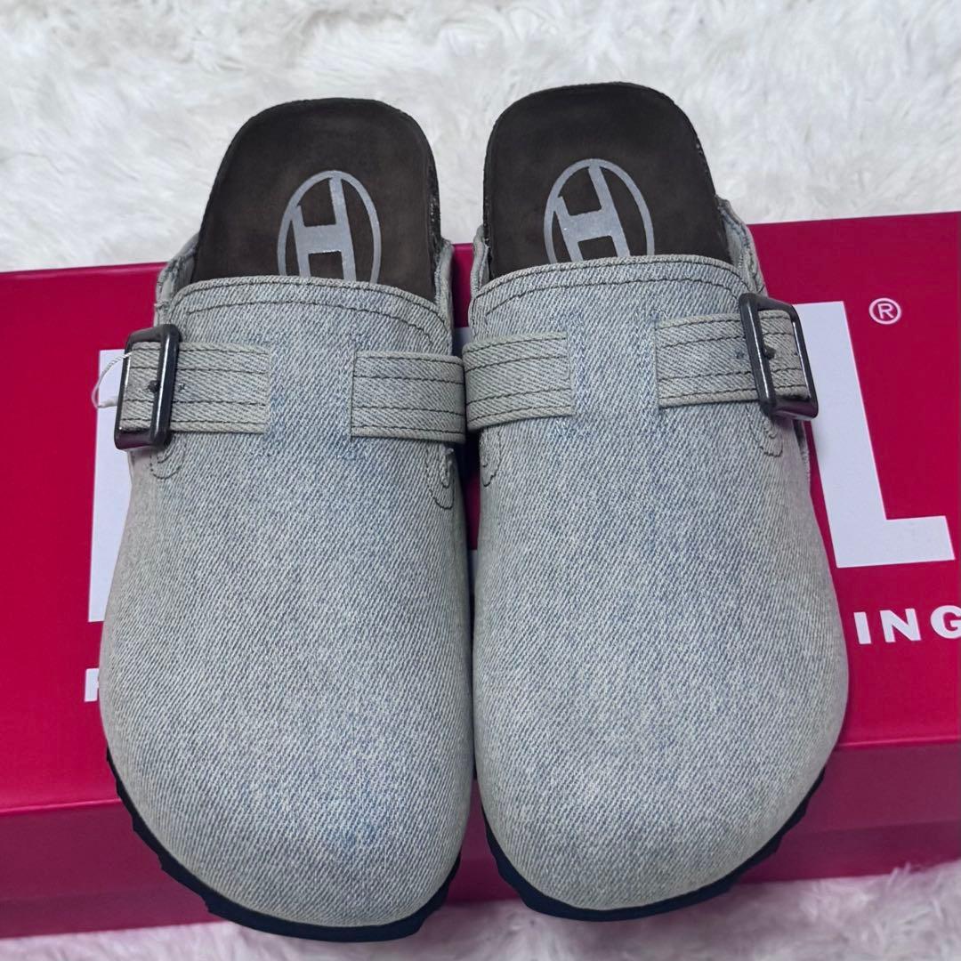 新品 未使用 DIESEL ディーゼル サンダル デニム 25.5 箱付き