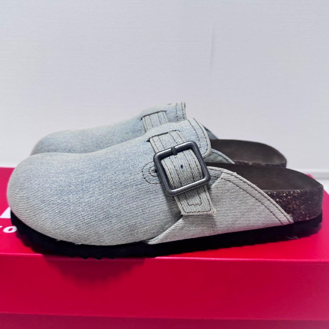 新品 未使用 DIESEL ディーゼル サンダル デニム 25.5 箱付き