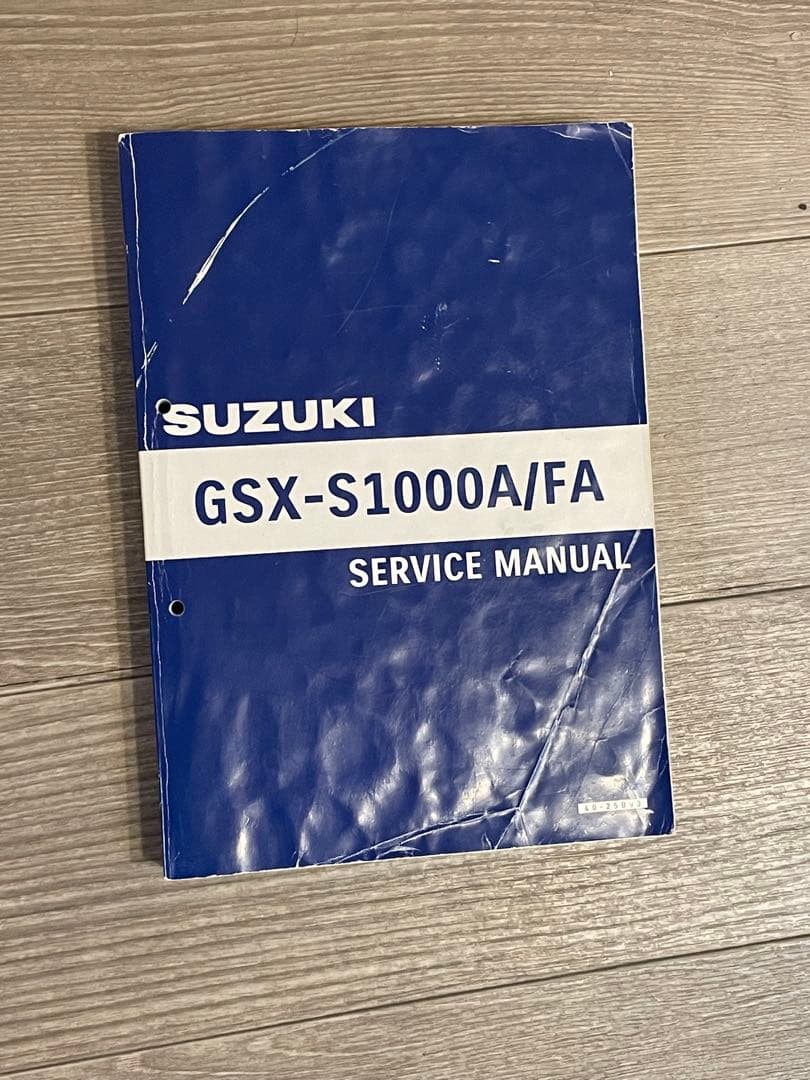 SUZUKI GSX-S1000A/FA サービスマニュアル