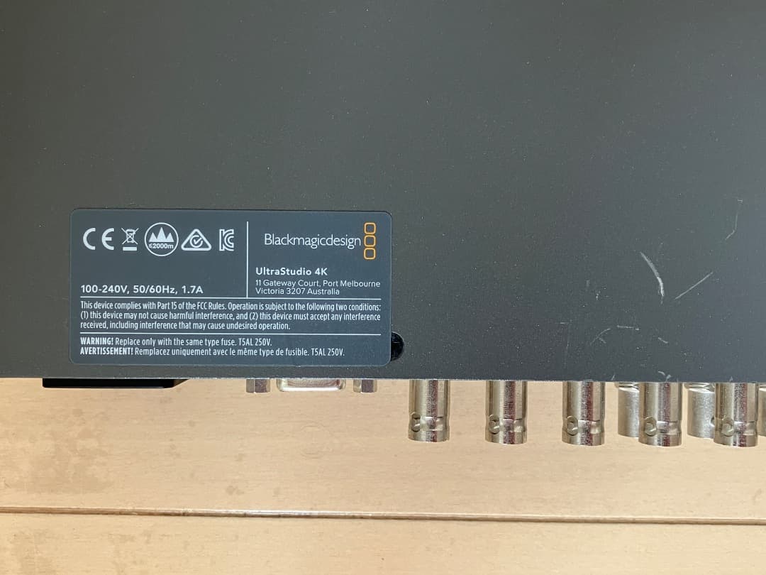 その他 Blackmagic Design / UltraStudio 4K