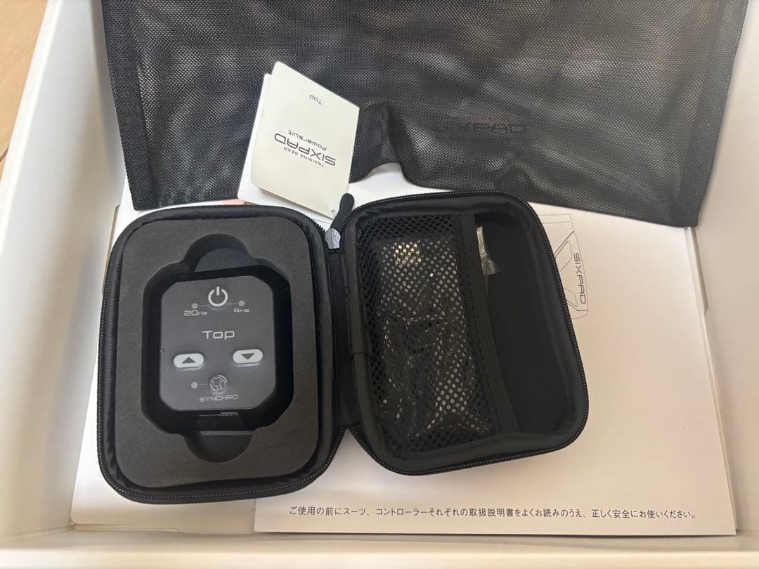 【正規品】SIXPAD シックスパッド パワースーツ メンズ上下Mサイズセット