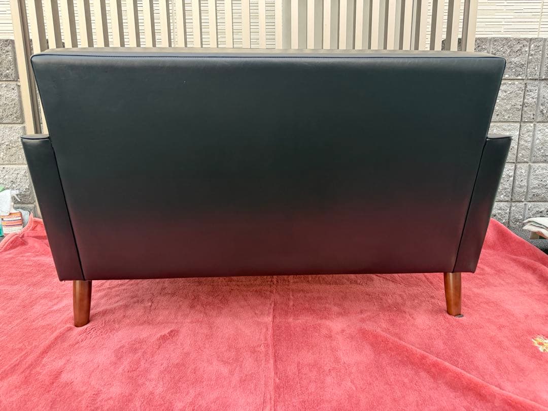 奈良Karimoku カリモク60 ロビーチェア 2シーター 2人掛けソファ2P