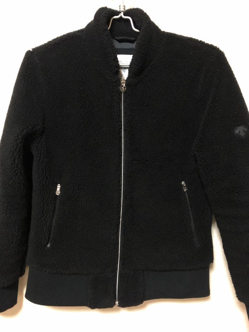 DESCENTE デサントゴルフウェア レディース ボアジャケット　黒　L