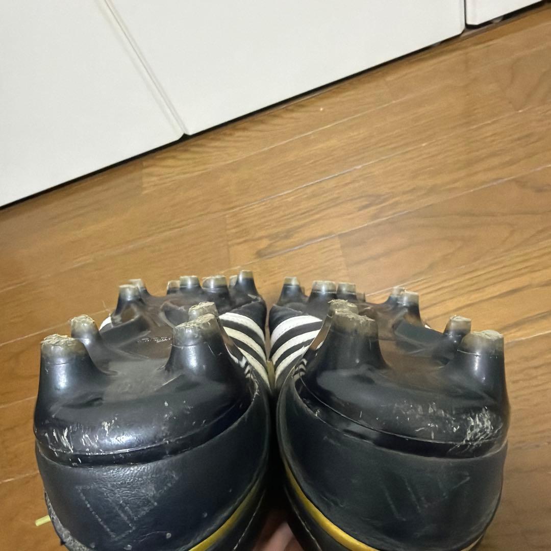 adidas サッカー ブラック/ホワイト/ゴールド adipure FG