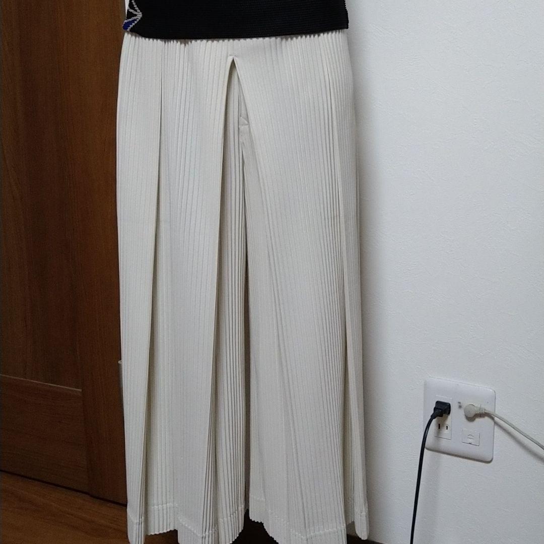 イッセイミヤケプリーツ袴パンツ
