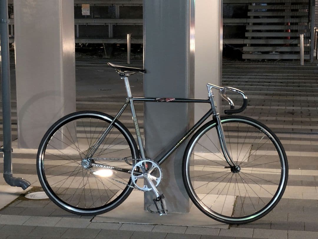 パーツ SHIMANO DURA-ACE fc-7600 165mm njs 49t