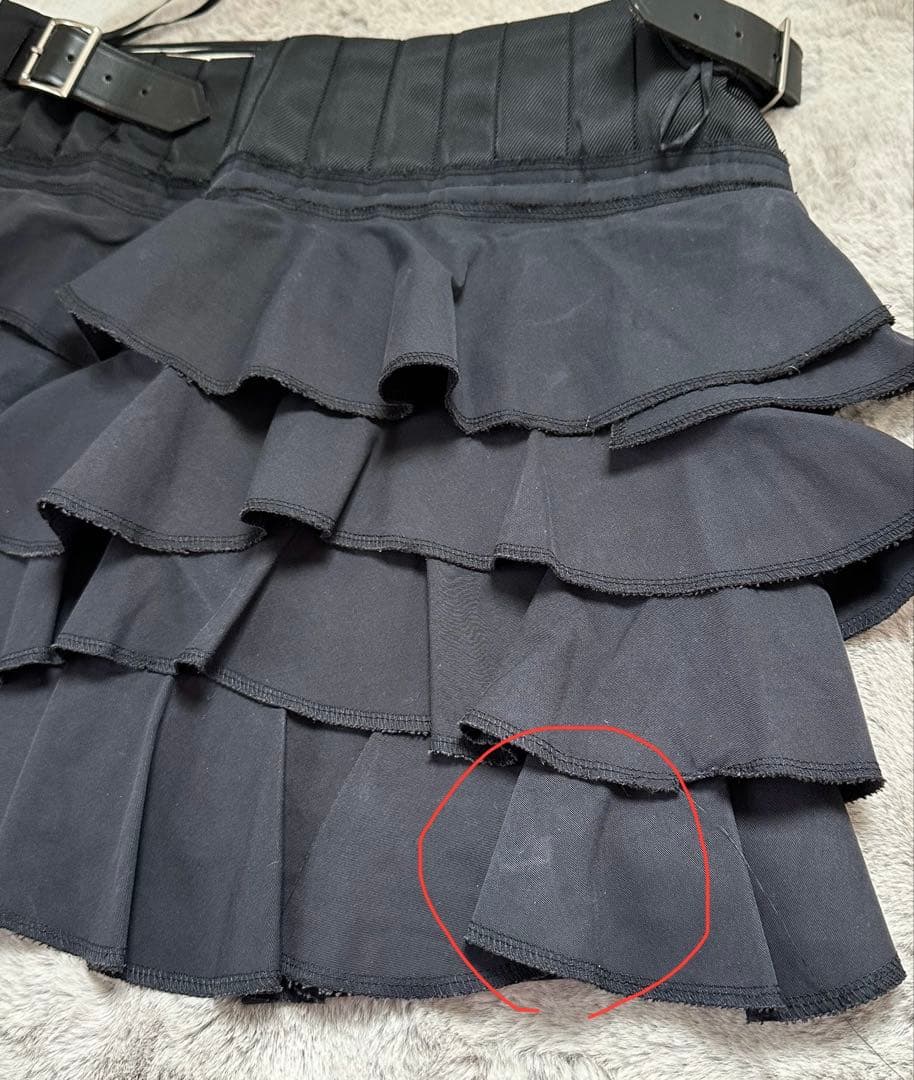 コムデギャルソン巻きスカート