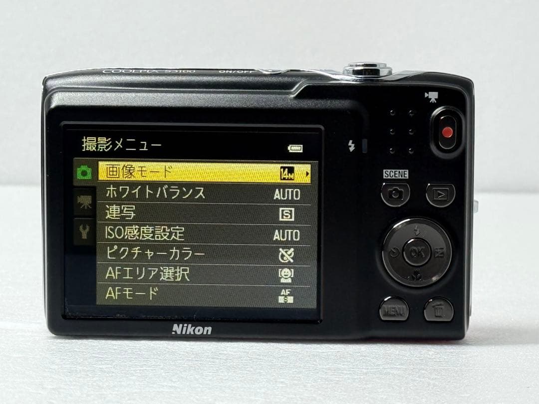 Nikon COOLPIX S3100 ピンク コンデジ 動作確認済　　レトロ