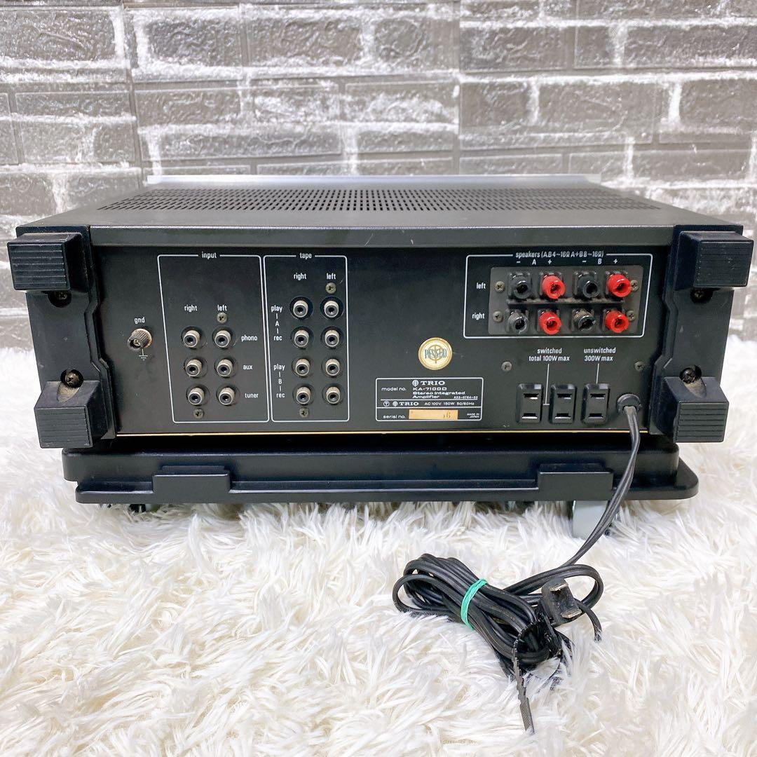 TRIO KA-7100D トリオプリメインアンプ 70年代　国産