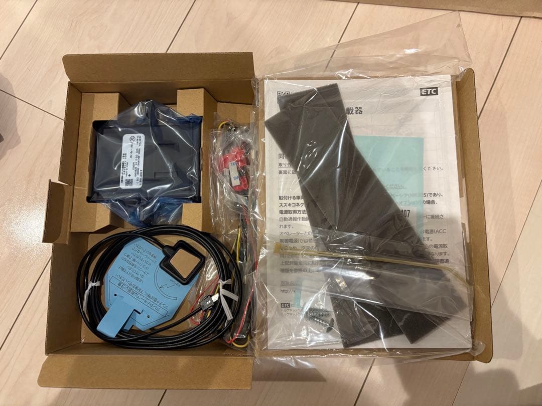 スズキ純正ETC ビルトイン