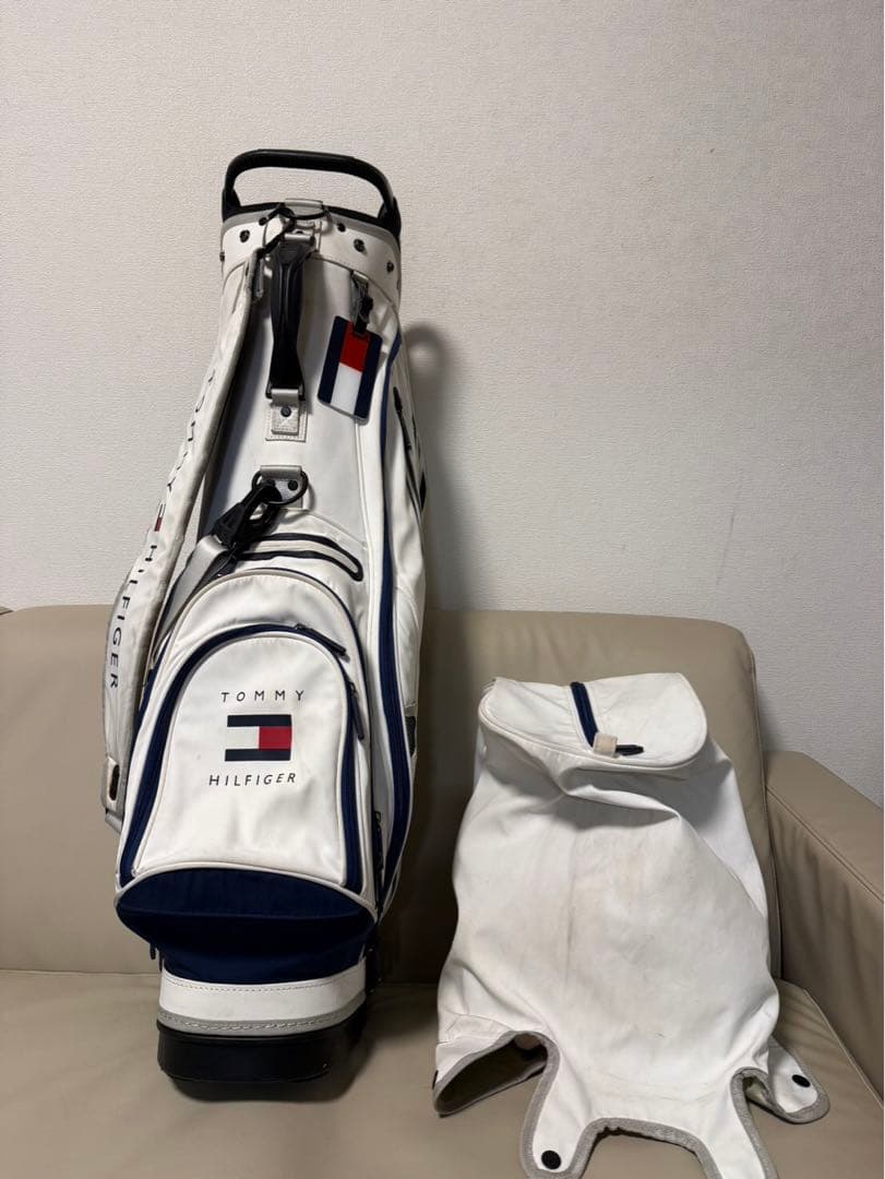 【送料込み】廃盤希少品　トミーヒルフィガー　スタンド式ゴルフバッグ