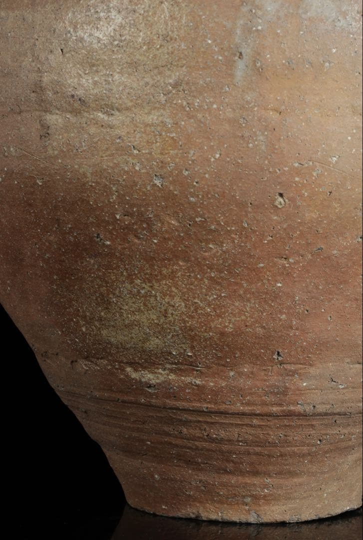 信楽焼 古信楽 大壺 高さ44.5cm 室町時代 古壷 古陶磁 古美術 骨董品