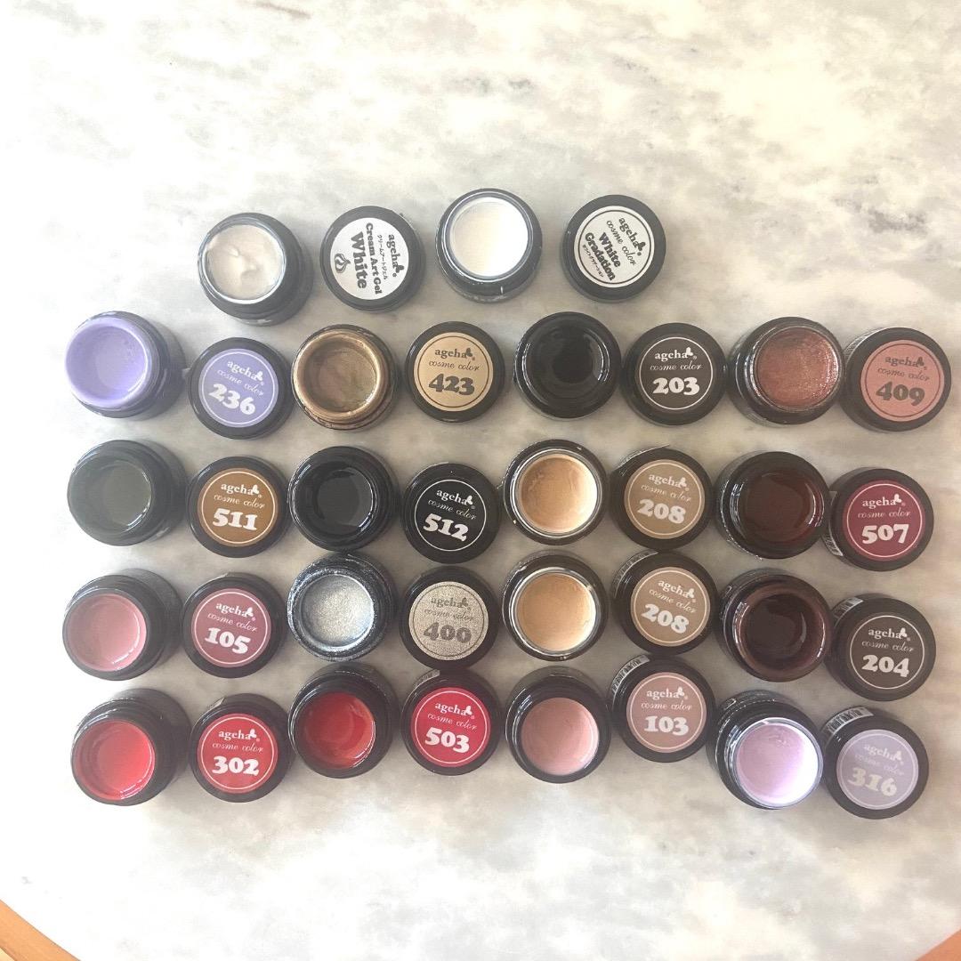 ageha ジェルネイルカラー 27個 まとめ売り 新品9個