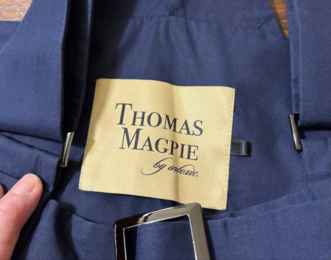 THOMAS MAGPIE トーマスマグパイ　ラッフルドポケットベスト