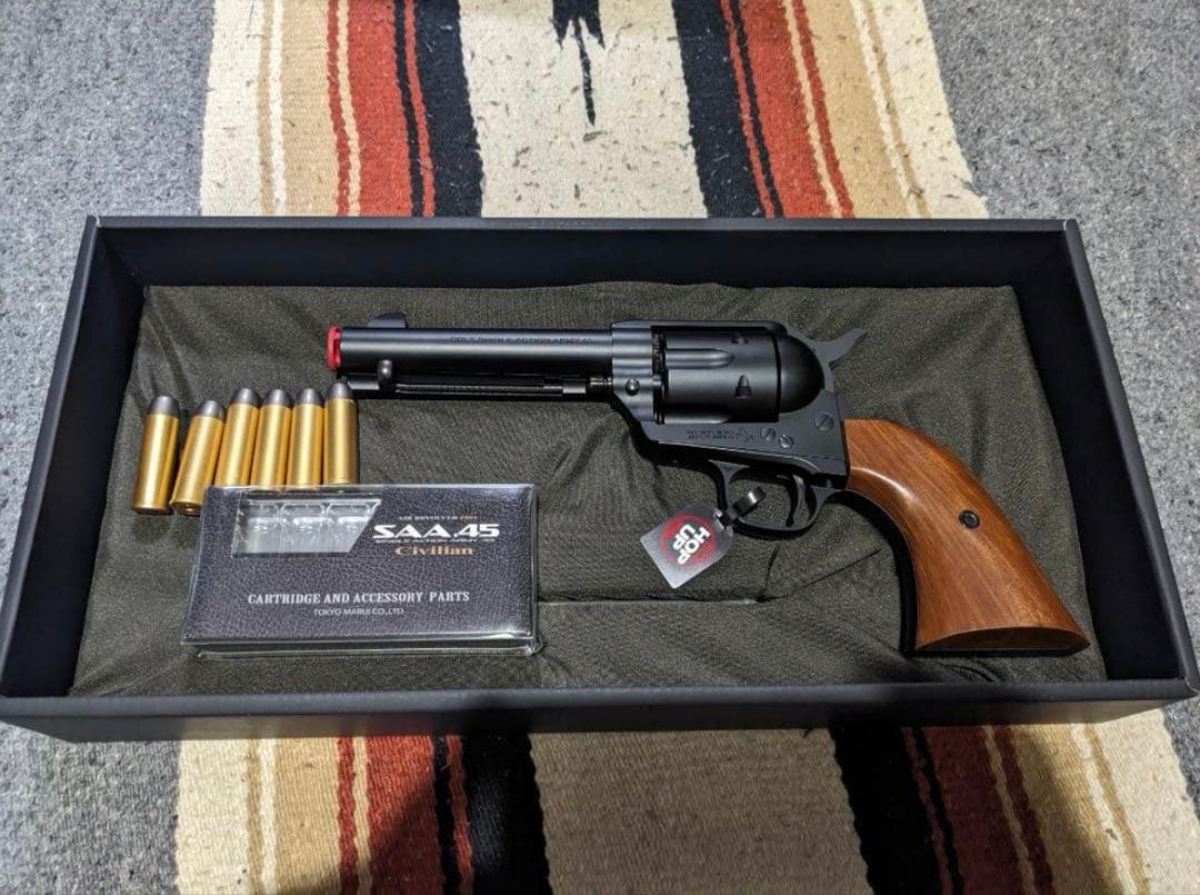 東京マルイ SAA アキュバレル組込済 エアーリボルバー プロ
