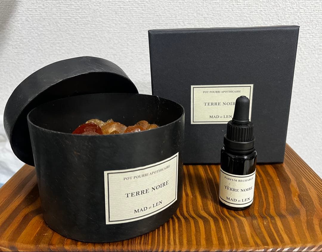 Mad et Len マドエレン アロマストーン アンバー プチ テレノア