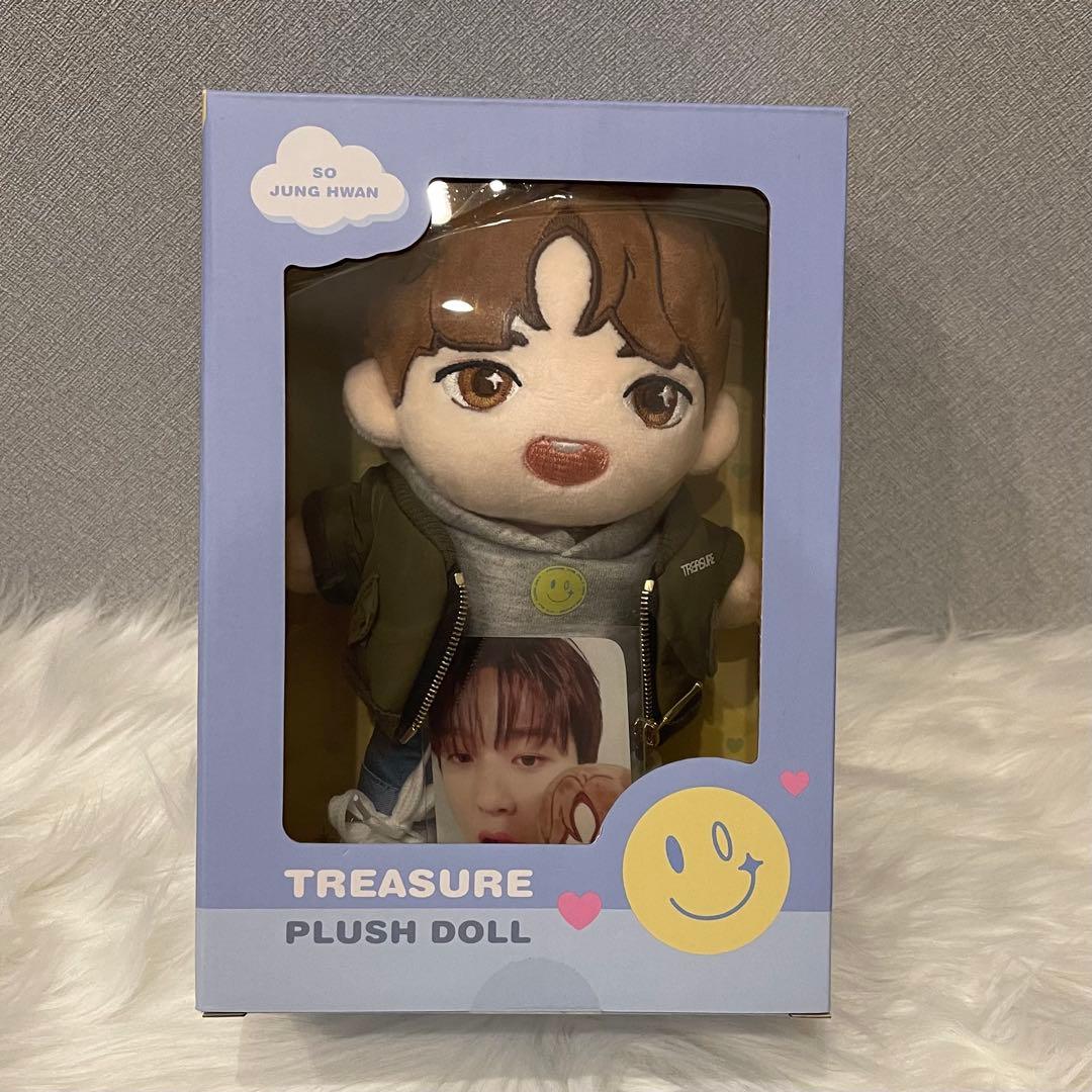 treasure ジョンファン ドール ぬいぐるみ トレカ付き doll