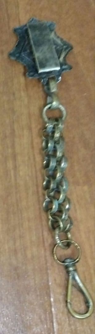 【レア 最終価格!】フリーメイソン ピシアス騎士団 ウォレットチェーン ショート