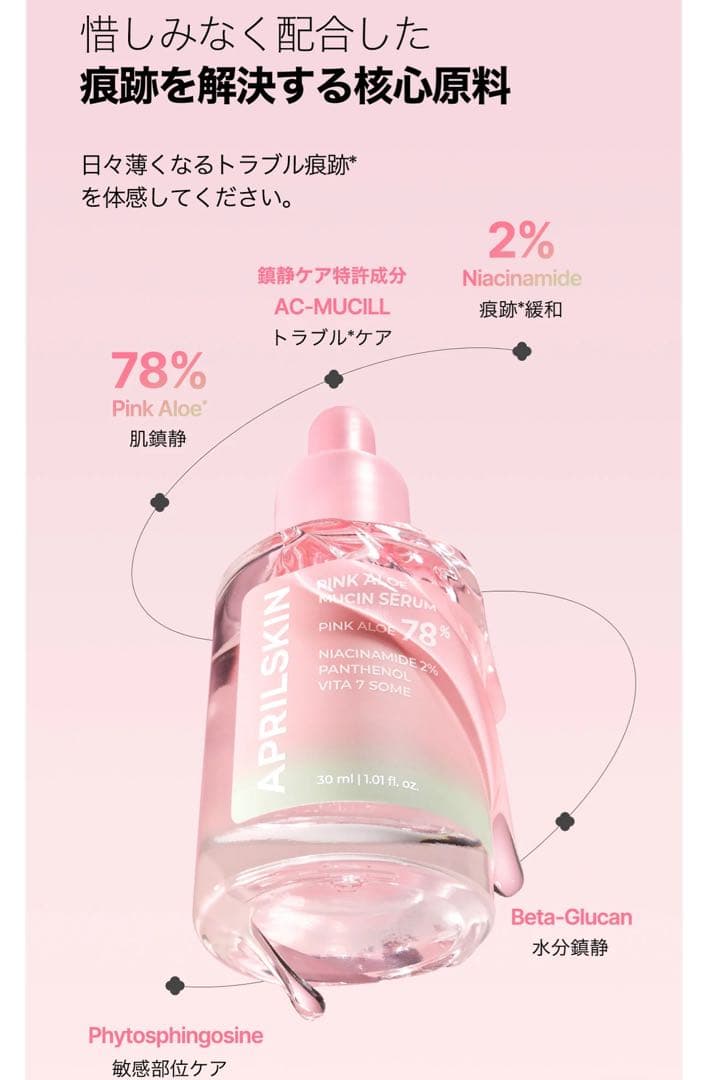 APRILSKIN ピンクアロエビタトナー・クレンジングバーム等7点ՏᗴT