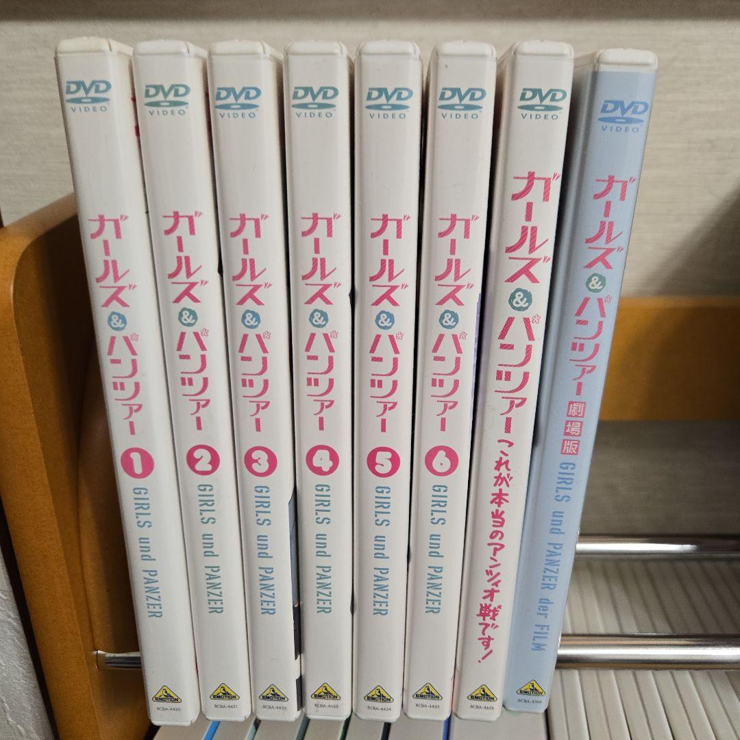 ガールズ&パンツァー　DVD　TV全巻、OVA、劇場版セット