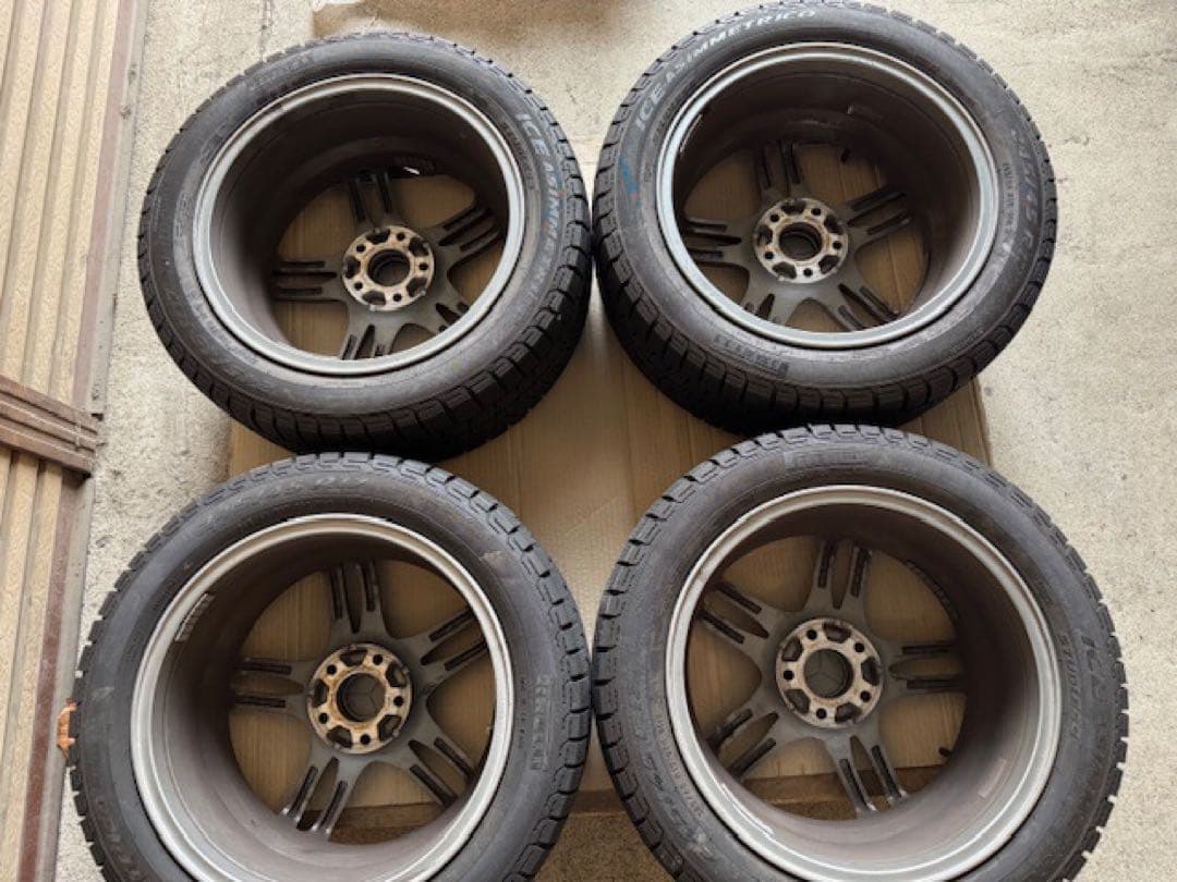 ピレリスタッドレス & SPORTECHNICアルミ4本セットW212 Eクラス