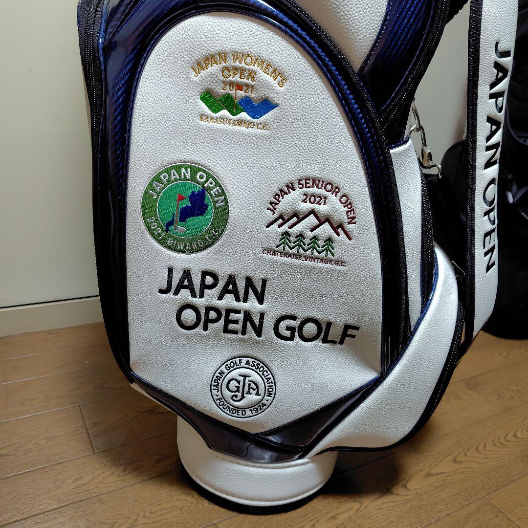 未使用、新品　2021年PGAツアー日本オープン記念キャディバッグ