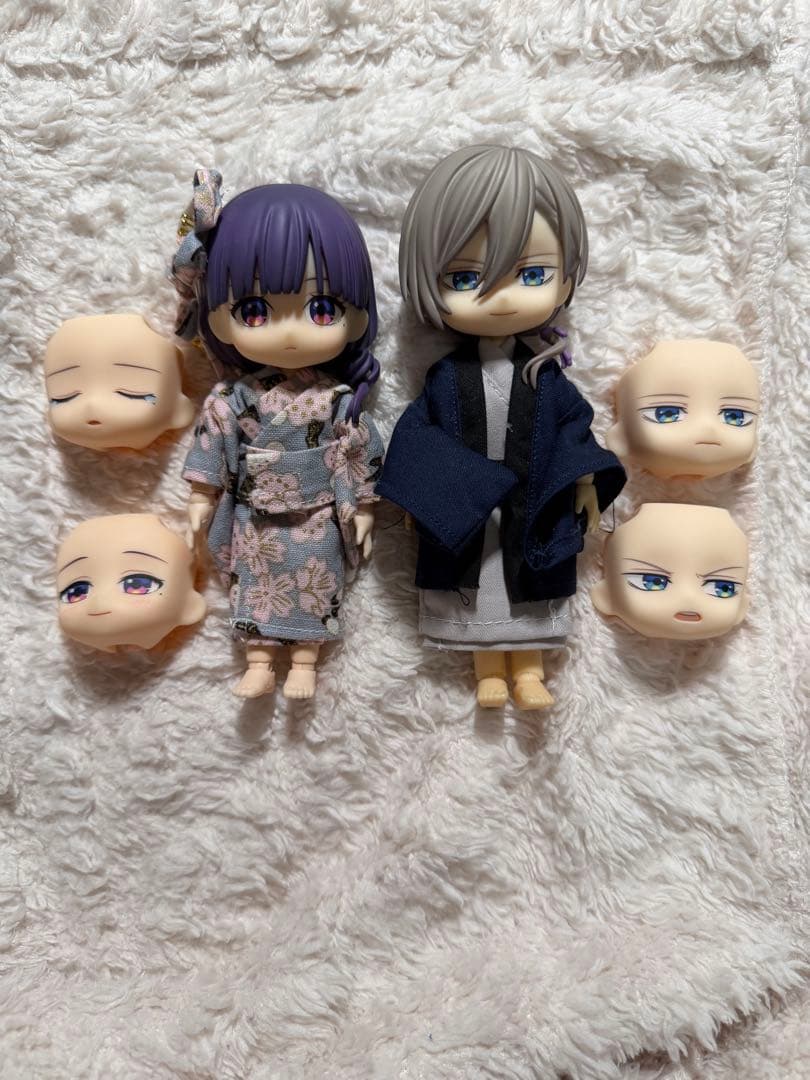 ねんどろいど わたしの幸せな結婚 斎森美世　久堂清霞 缶バッジ　まとめて売り