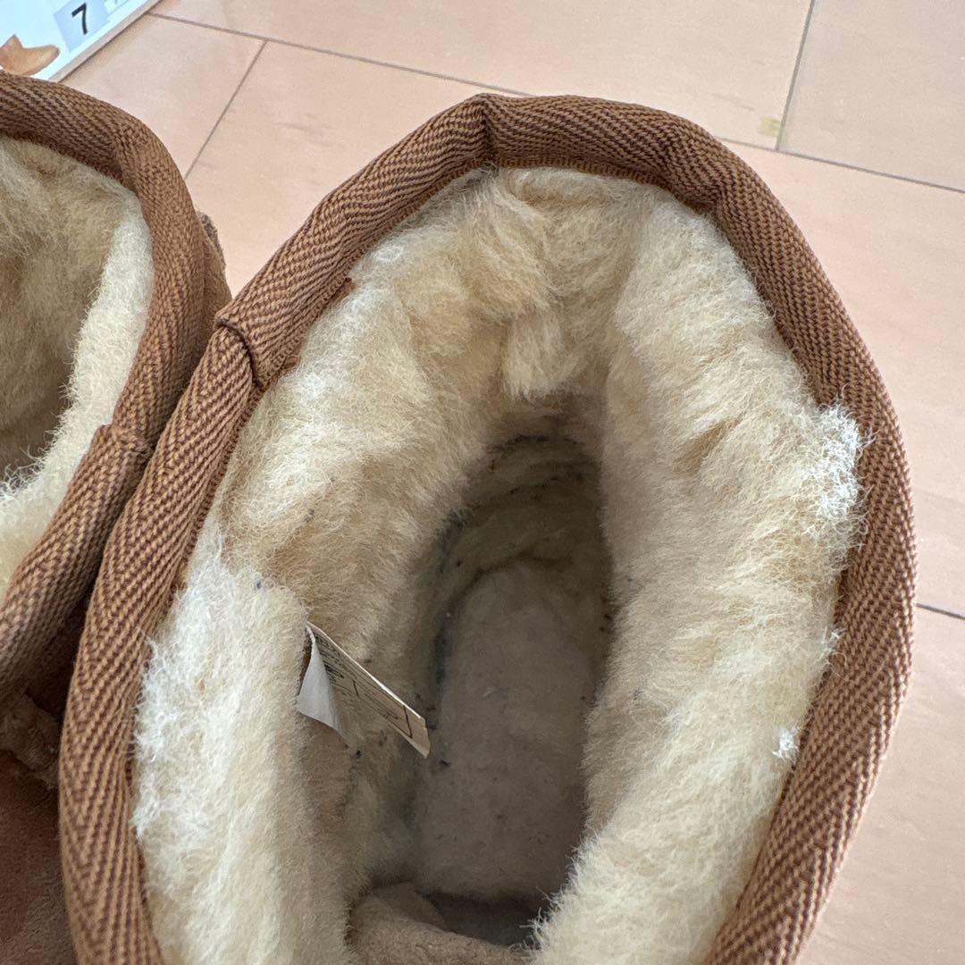 UGG アグ ムートンブーツ クラシックミニ 2 チェスナット 24cm