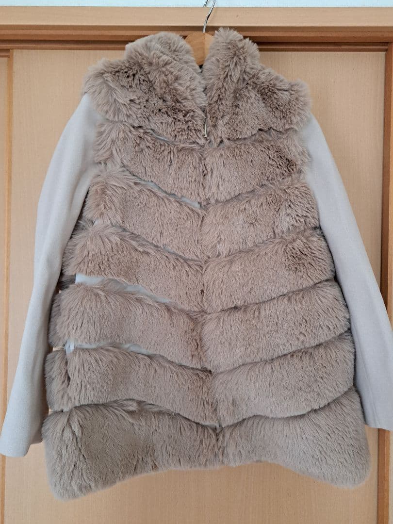 【JENNE】２wayファーベスト＆コート