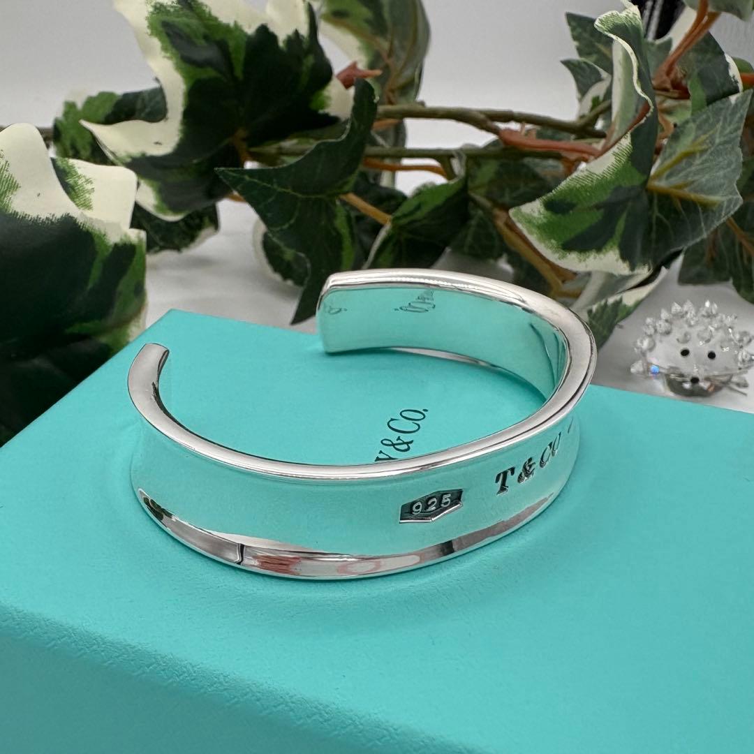【磨き済み】ティファニー　 バングル 1837 シルバー