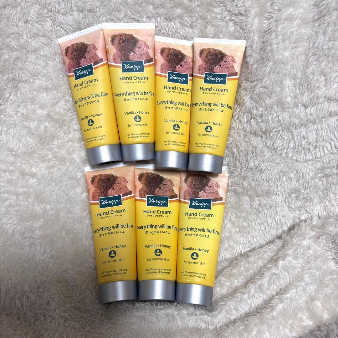 【新品・絶版品】クナイプ ハンドクリーム バニラ&ハニーの香り 75mlセット