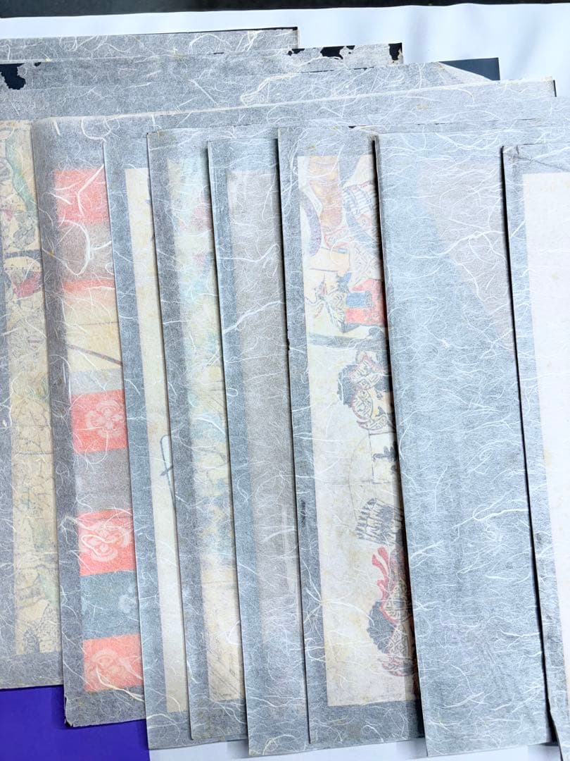 日本戦記物語画集 イラスト集 本 歴史 絵 英語