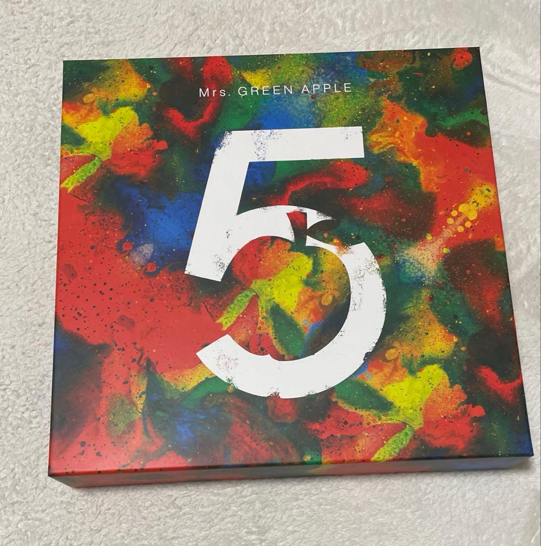 Mrs. GREEN APPLE 5 complete box メガジャケ付き