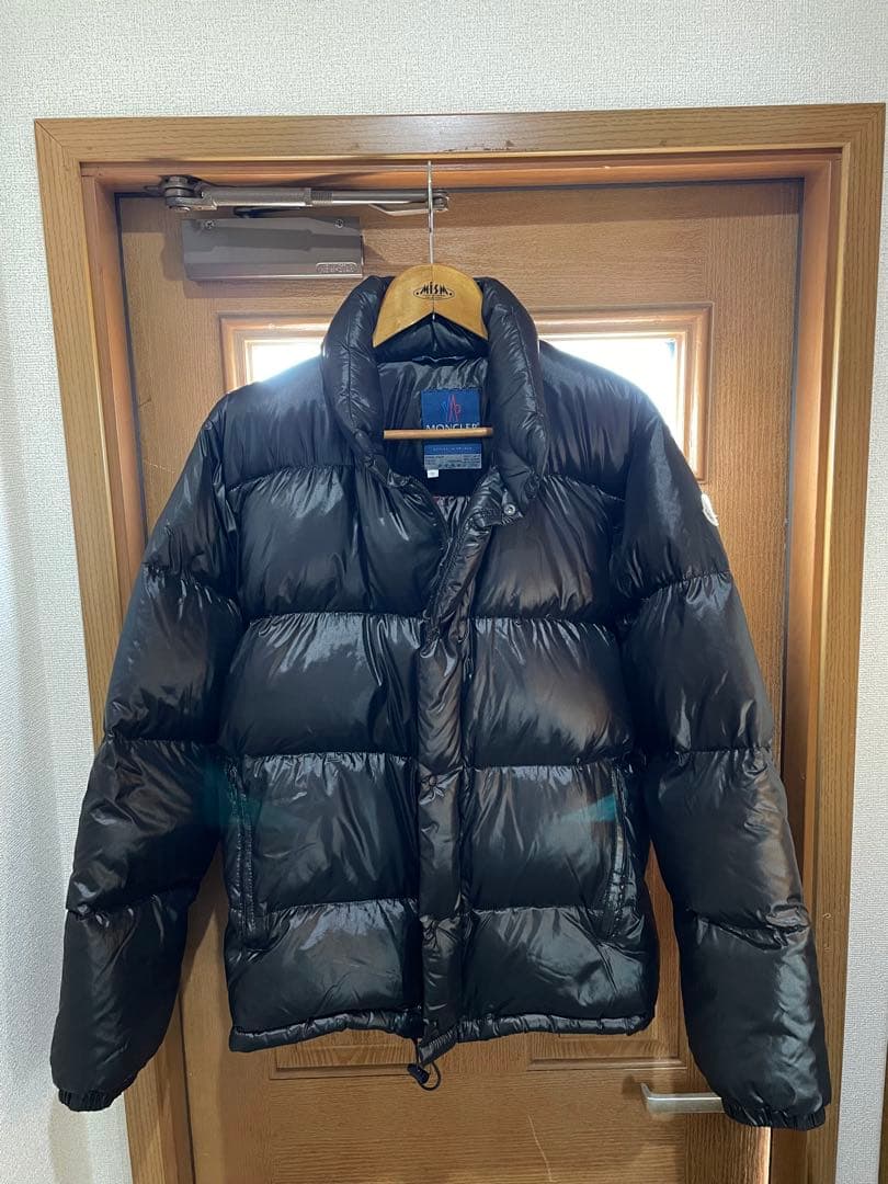 【美品】モンクレール　ダウンジャケット　青タグ　とにかく軽く温かい