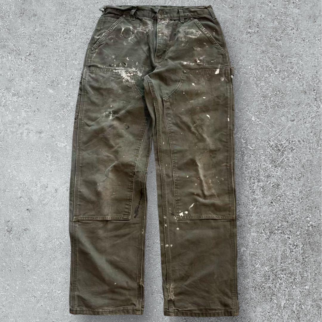 Carhartt ダブルニー MOSリアルペンキ 良フェード#548