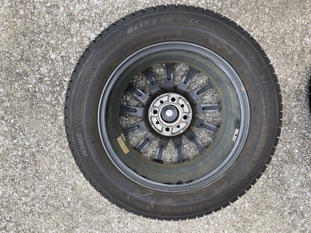 ブリヂストン VRX3 タイヤ 175/65R15 ホイールセット